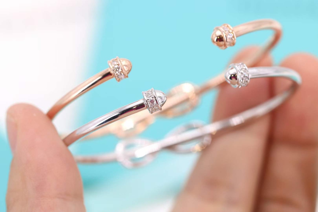 Tiffany & Co. Tiffany&Co.蒂芙尼满钻蝴蝶结手镯