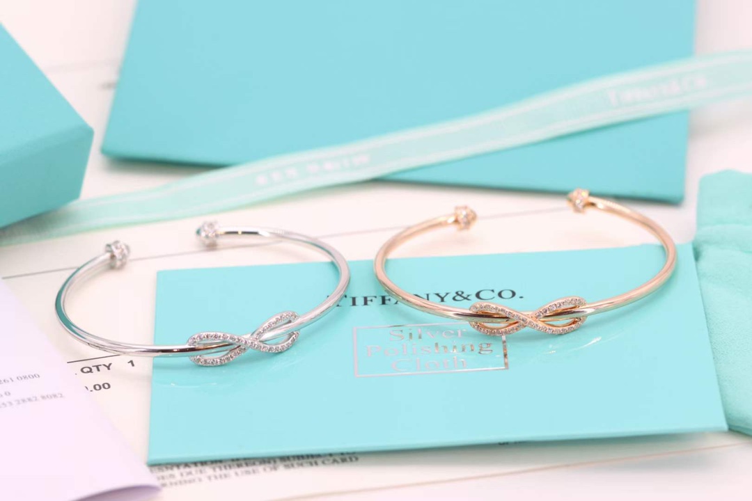 Tiffany & Co. Tiffany&Co.蒂芙尼满钻蝴蝶结手镯