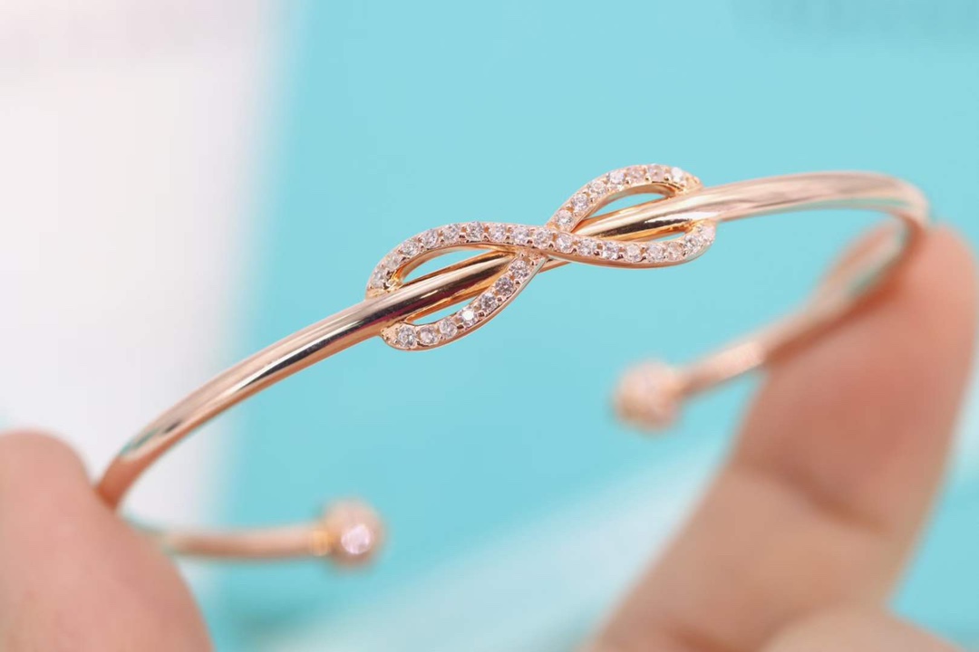 Tiffany & Co. Tiffany&Co.蒂芙尼满钻蝴蝶结手镯