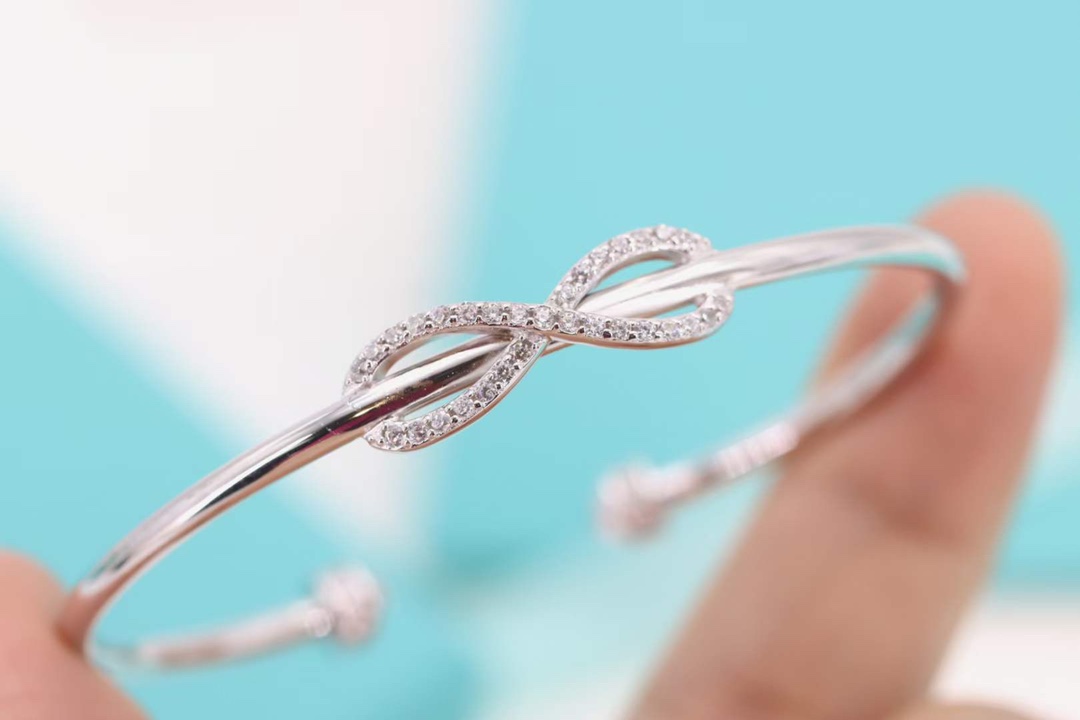 Tiffany & Co. Tiffany&Co.蒂芙尼满钻蝴蝶结手镯