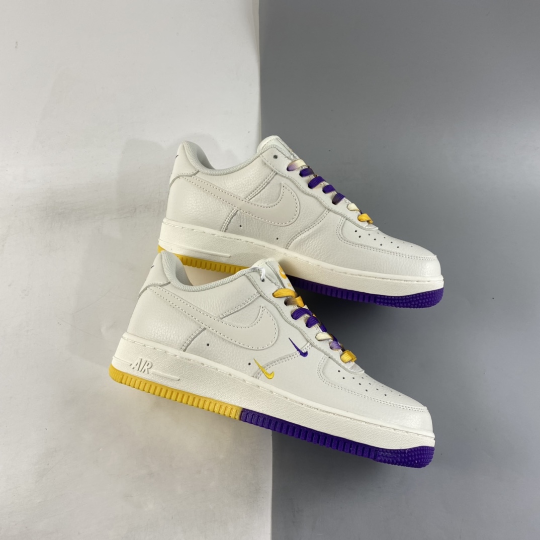 P260 NIKE Air Force 1 Low ’07 “紫金湖人”洛杉矶城市空军一号休闲板鞋 CT1989-106