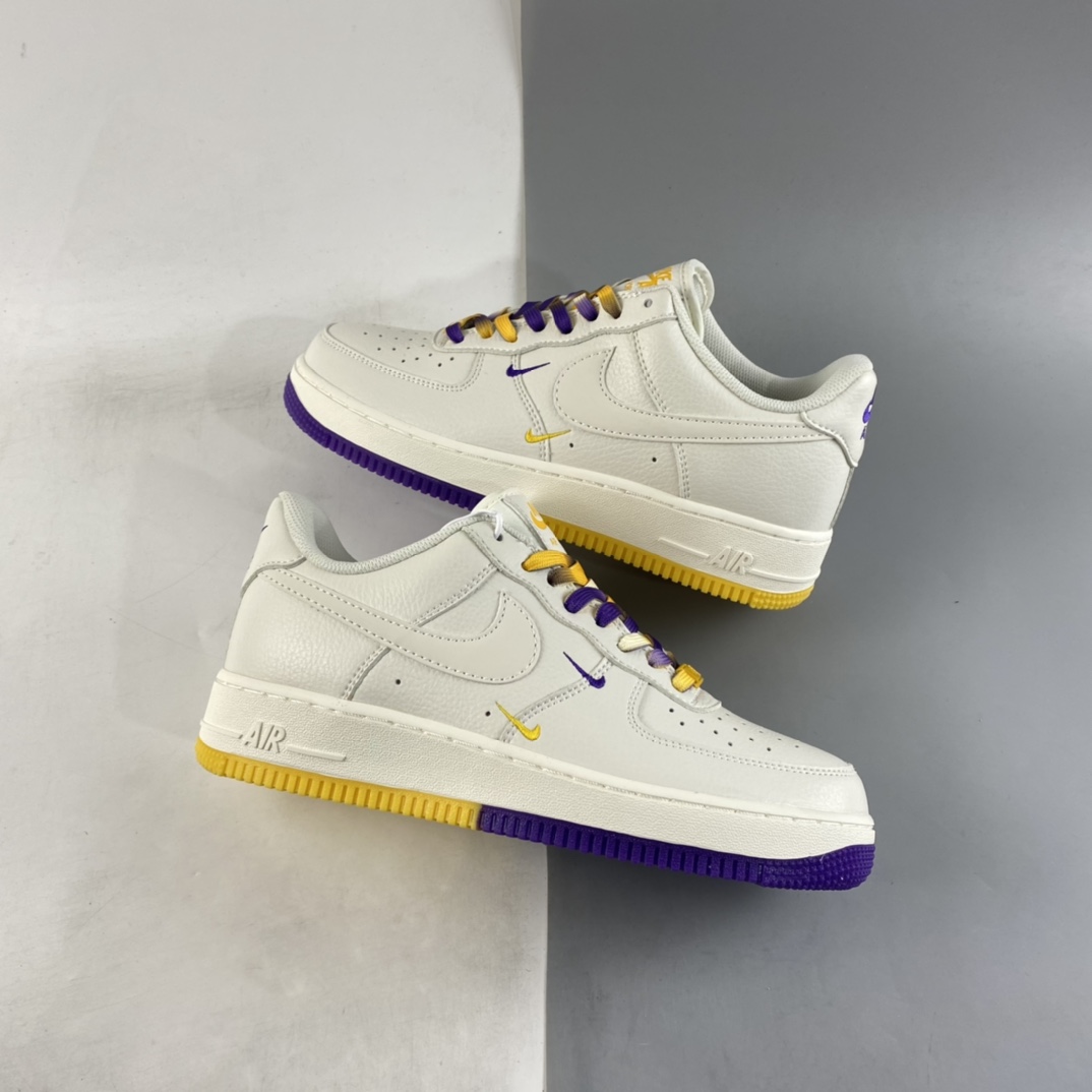 P260 NIKE Air Force 1 Low ’07 “紫金湖人”洛杉矶城市空军一号休闲板鞋 CT1989-106