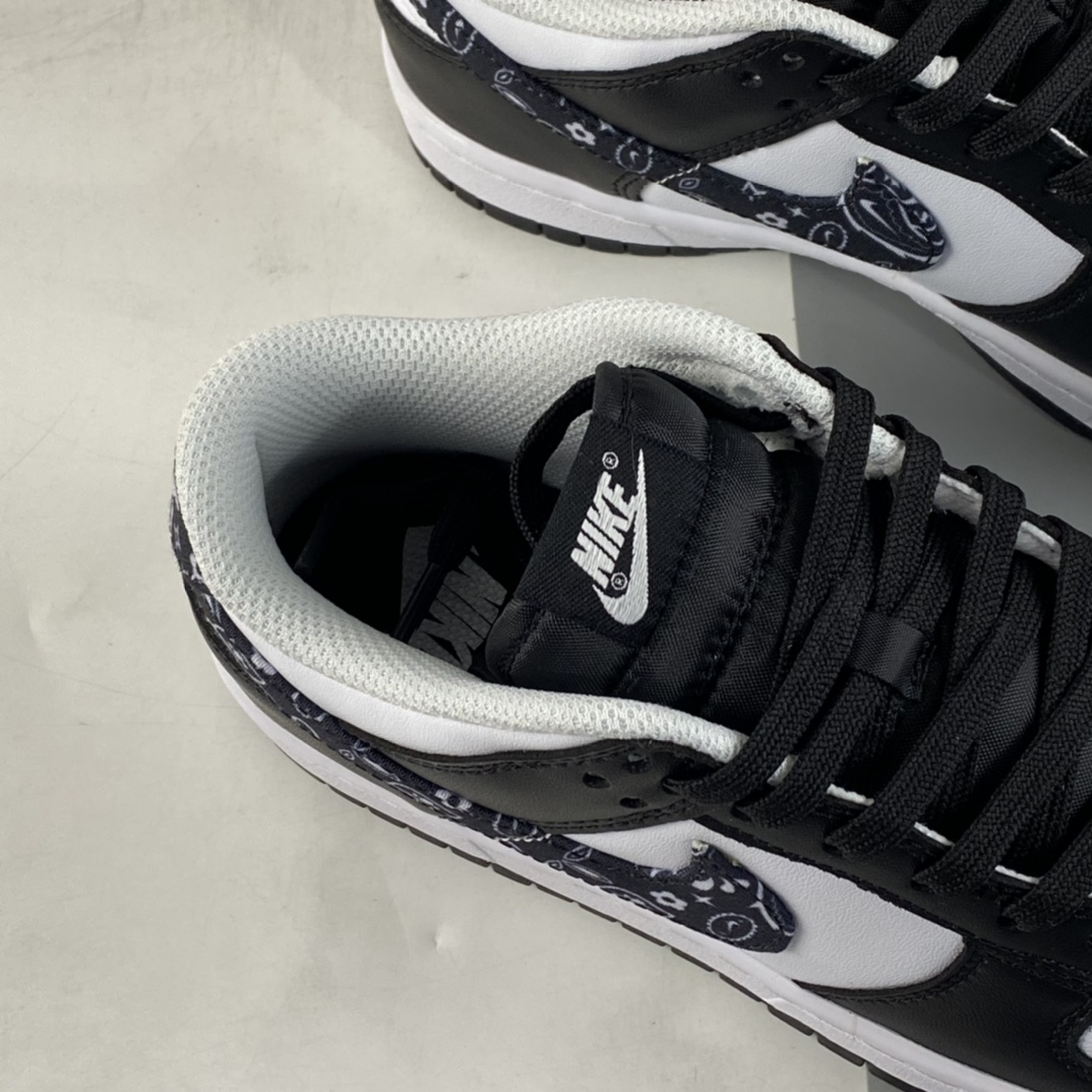 P320 NIKE Dunk Low Retro ” Black Paisley” 黑白 腰果花板鞋 DH4401-100
