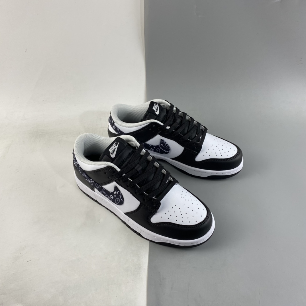 P320 NIKE Dunk Low Retro ” Black Paisley” 黑白 腰果花板鞋 DH4401-100