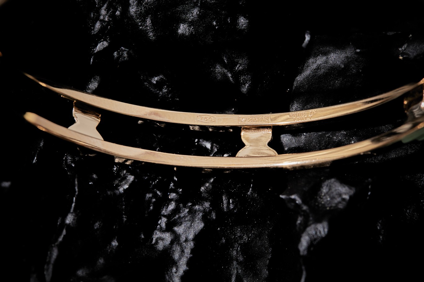 批220 葫芦系列新品，葫芦手镯，S925银材质，，镶嵌八心八箭锆石，18K金电镀 白金 香槟金，尺寸17#