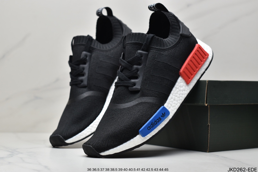 BOOST series classic NMD_R1 stretch knitted upper S75235