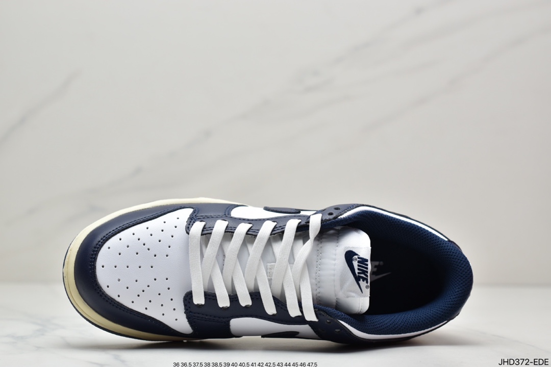 190 公司级耐克Nike SB Dunk Low”Aged Navy”扣篮系列低帮休闲运动滑板板鞋DD1503-115