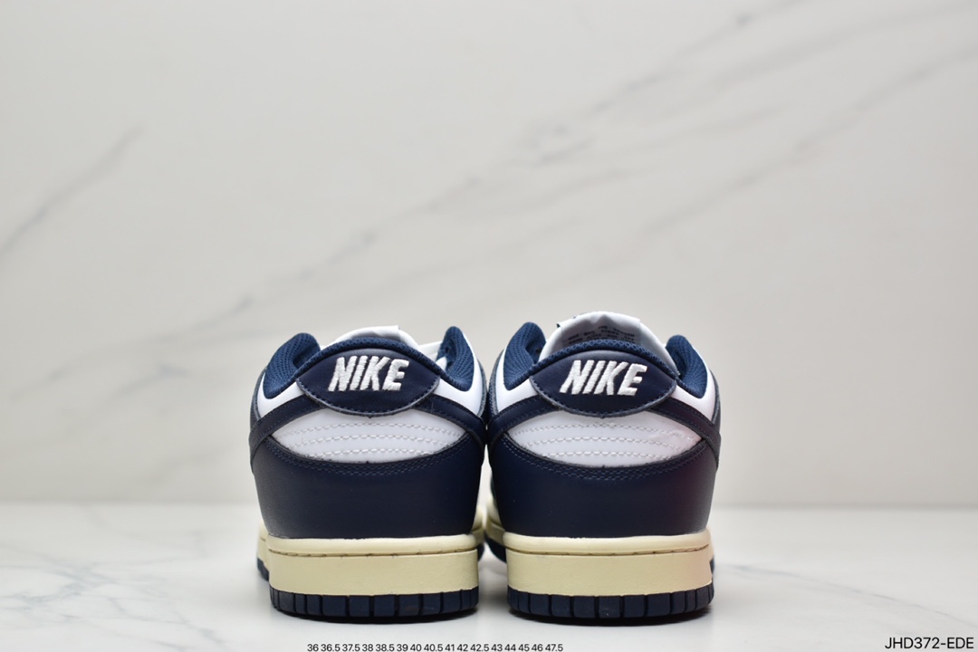 190 公司级耐克Nike SB Dunk Low”Aged Navy”扣篮系列低帮休闲运动滑板板鞋DD1503-115