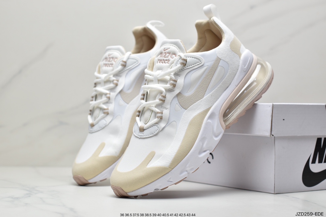 140 公司级耐克Nike Wmns Air Max 270 React SE”Black/Worldwide”270瑞亚赛车慢跑鞋AT6174-700