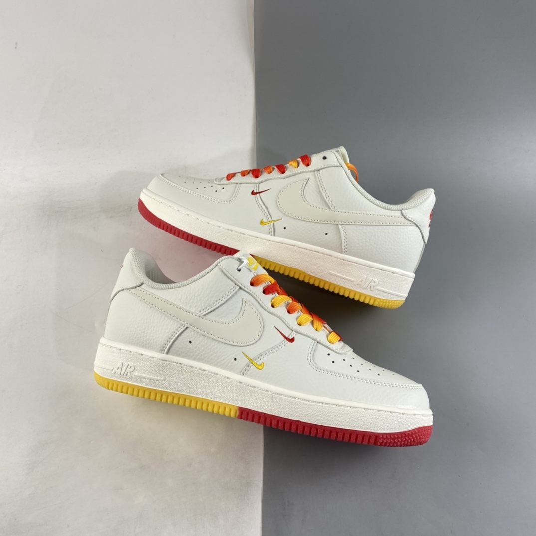 P260 NIKE Air Force 1’07 Low ”米红黄” 菲尼克斯太阳队空军一号低帮休闲板鞋 HQ8863-996