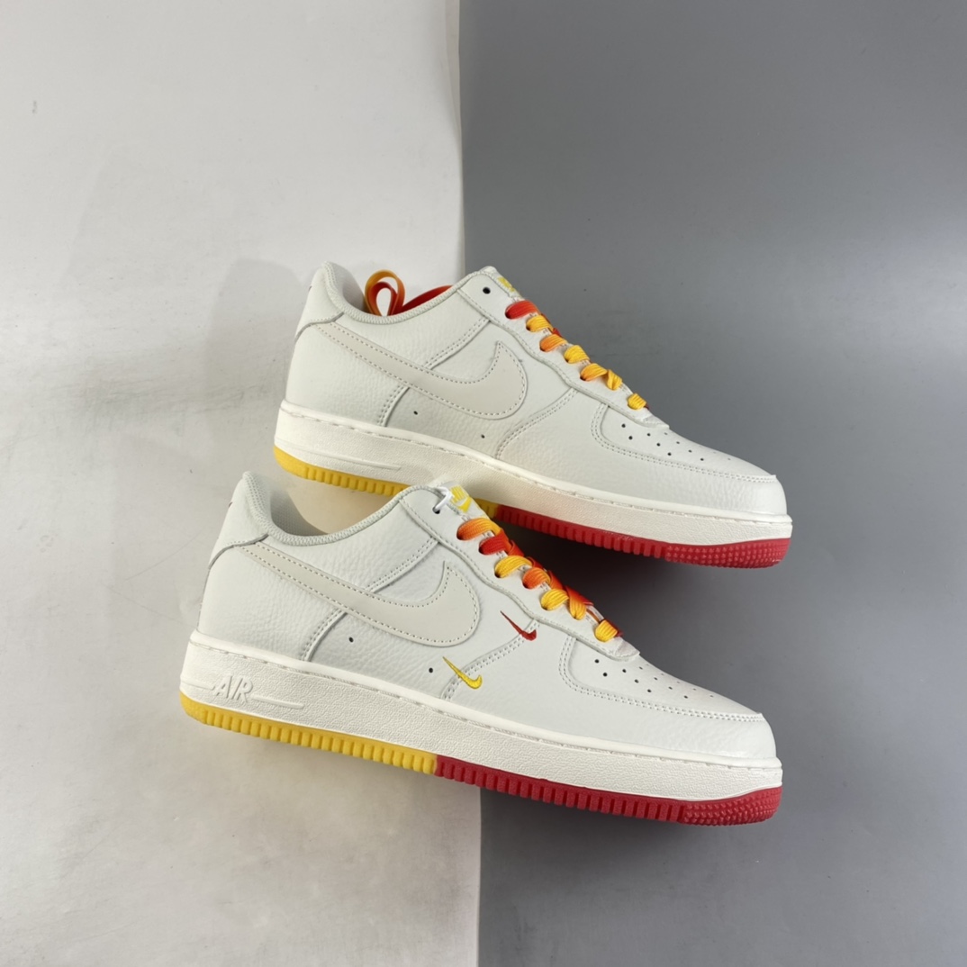 P260 NIKE Air Force 1’07 Low ”米红黄” 菲尼克斯太阳队空军一号低帮休闲板鞋 HQ8863-996