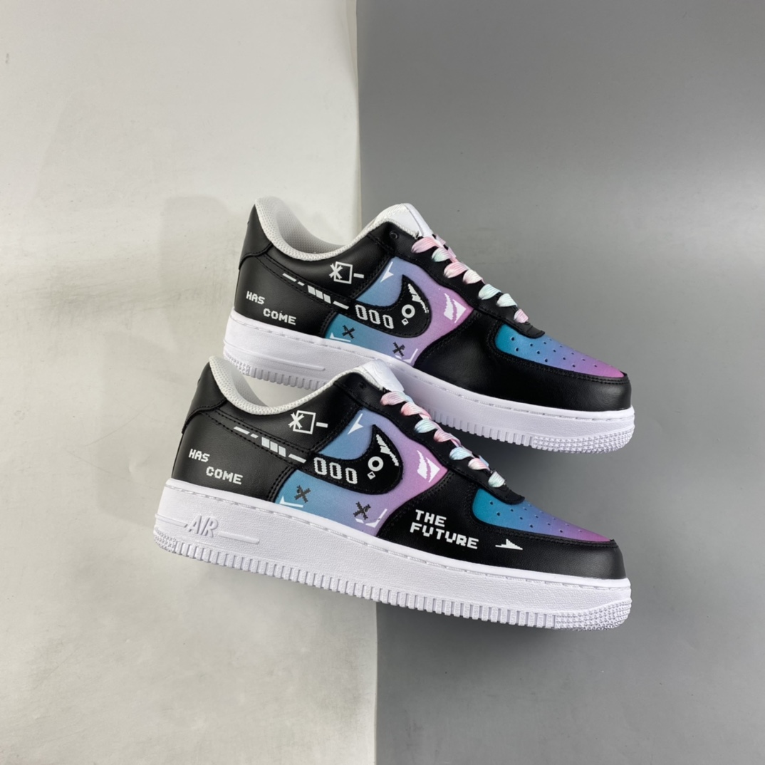 P260 NIKE Air Force 1’07 Low ”Video Game” 电玩主题 空军一号低帮休闲板鞋 CW2288-111