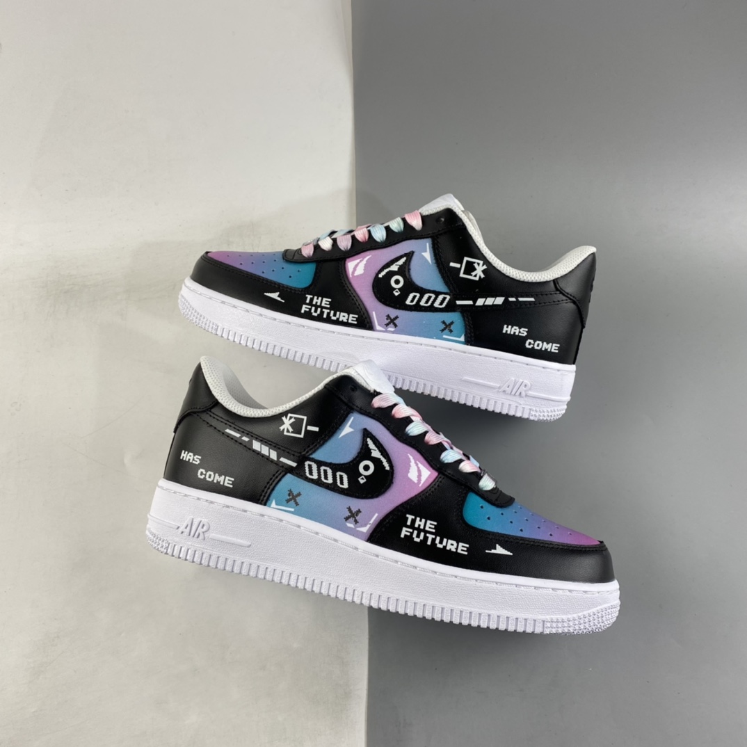 P260 NIKE Air Force 1’07 Low ”Video Game” 电玩主题 空军一号低帮休闲板鞋 CW2288-111