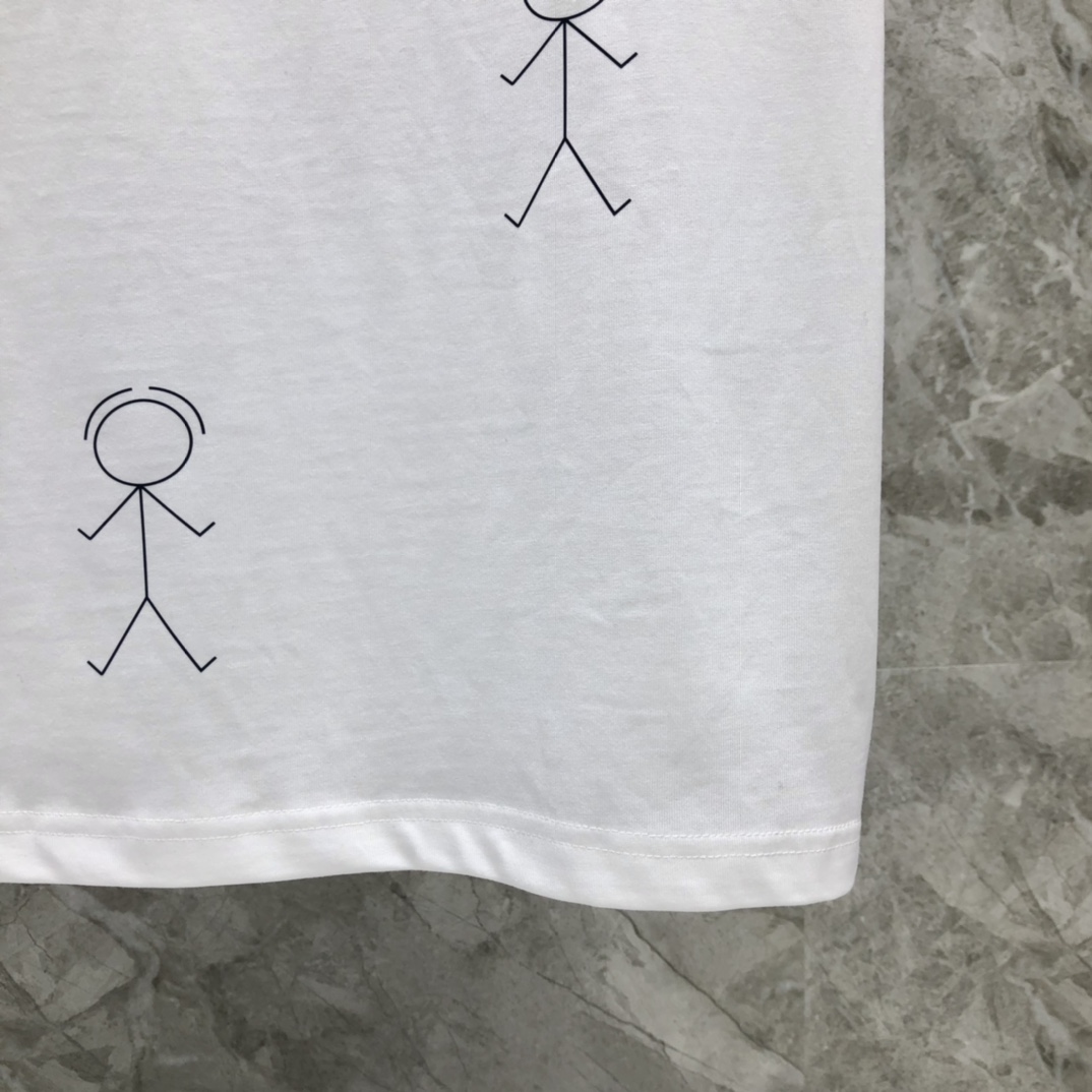 톰브라운 스틱맨 남성 반팔 티셔츠 상세 이미지 6