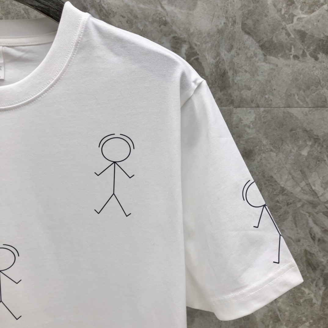 톰브라운 스틱맨 남성 반팔 티셔츠 상세 이미지 2