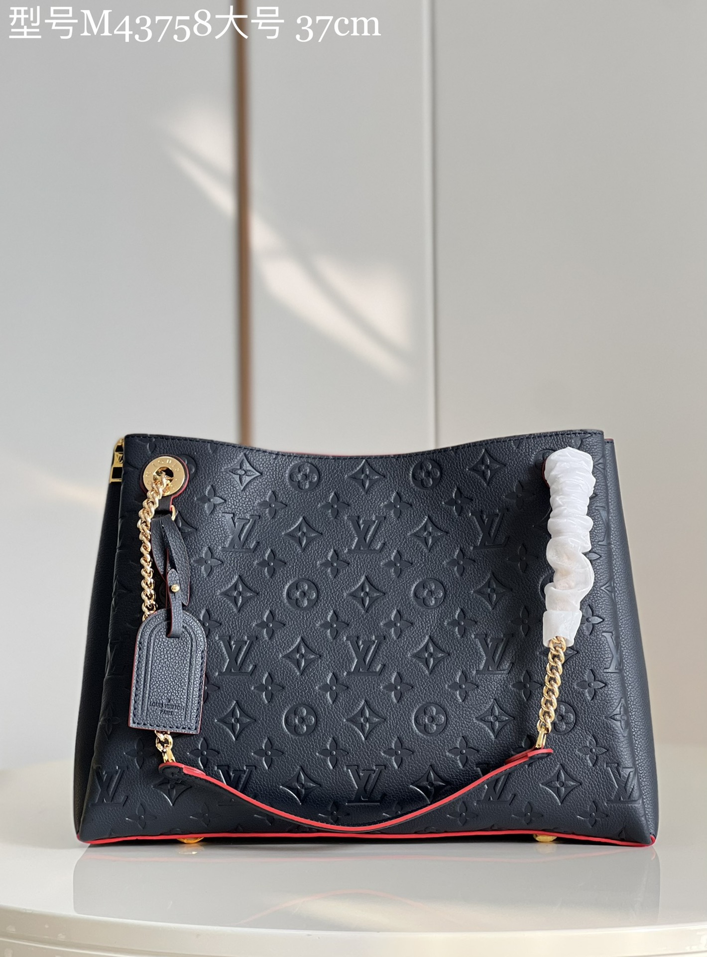 Louis Vuitton Bags Handbags Blue Gold Navy Printing Empreinte​ Calfskin Cowhide Mini M43758