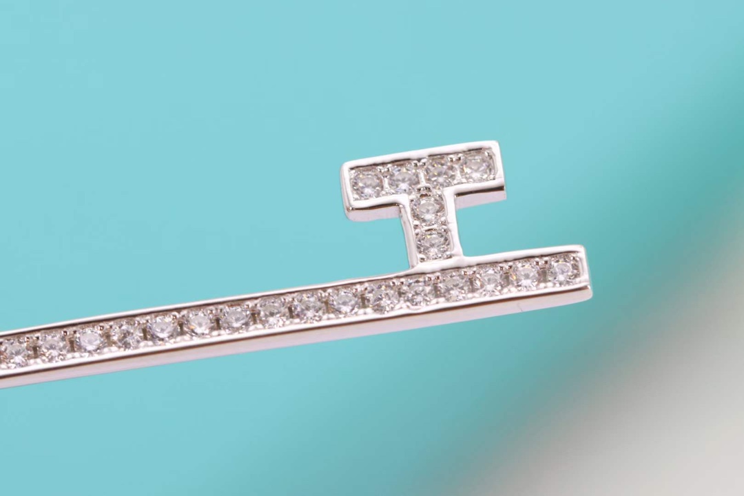 Tiffany & Co. Tiffany&Co. 心形四叶草钥匙项链 925纯银