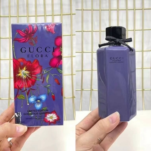 Gucci Flora Gorgeous Gardenia Lavender Eau de Toilette Limited Edition 50ml 1 Gucci Flora Gorgeous Gardenia Lavender Eau de Toilette Limited Edition 50ml