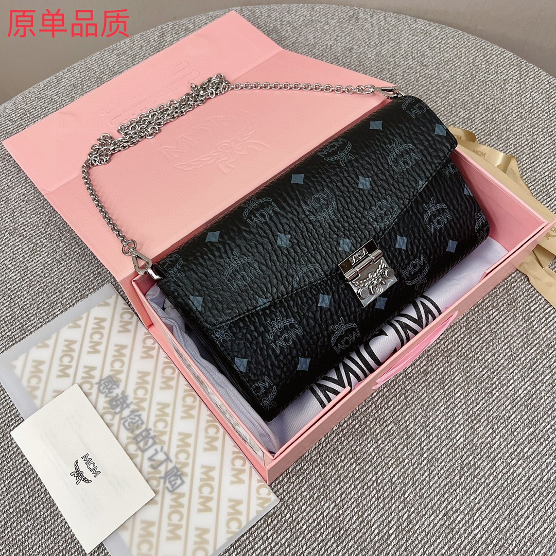 I5  MCM斜挎链条包 高端版