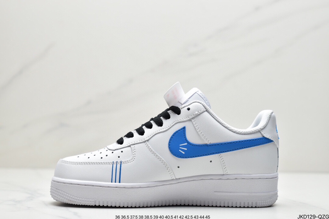160 公司级耐克Nike Air Force 1 Low ’07 空军一号低帮板鞋 CW2288-111