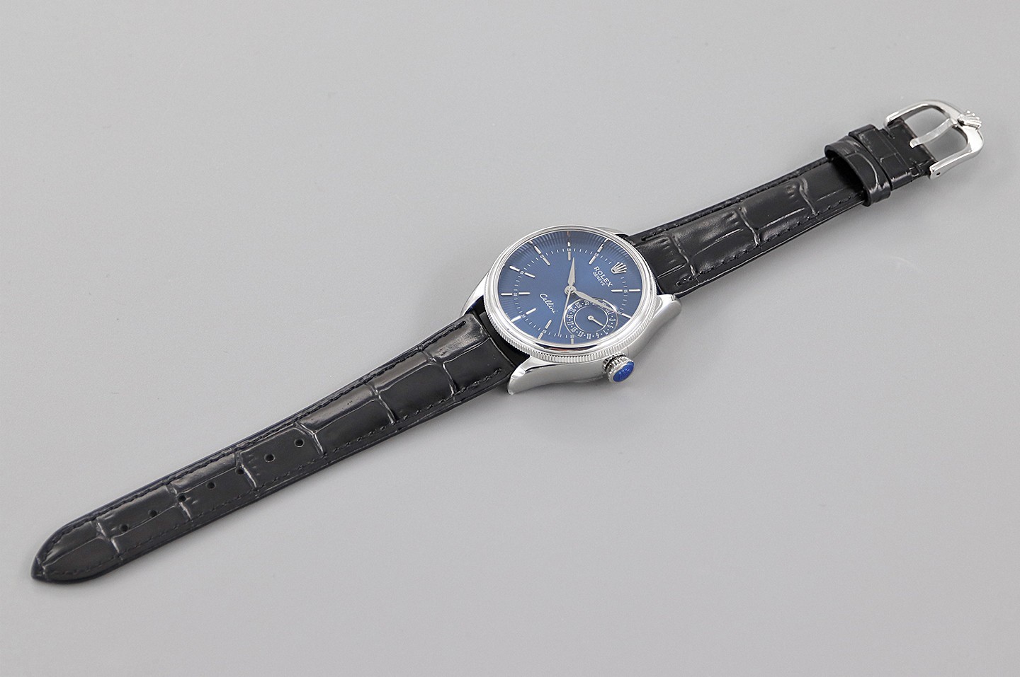 Rolex Cellini AAAA
 Watch Blue Cowhide