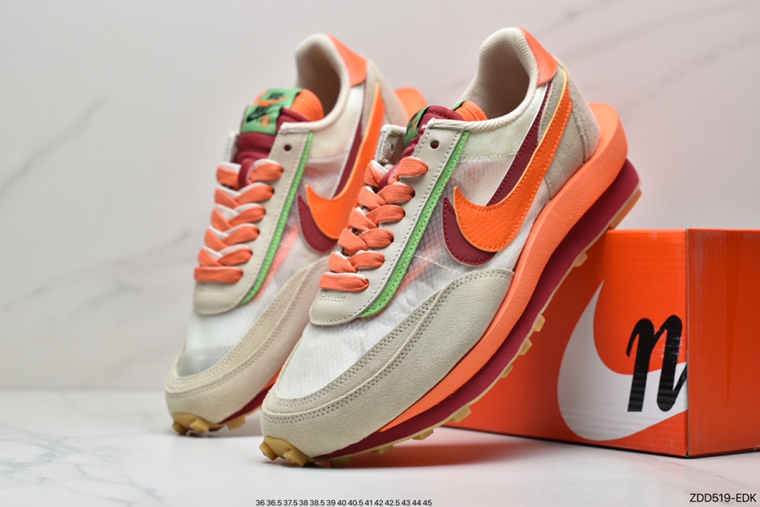 230 公司级Sacai x NIKE LVD Waffle Daybreak 1.0藤原浩闪电联名  DH2684-001