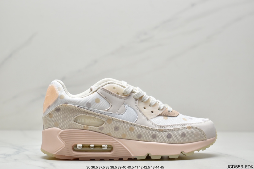 180 Nike Air Max 90”Euro Tour”复古气垫百搭休闲运动慢跑鞋CW7574-100