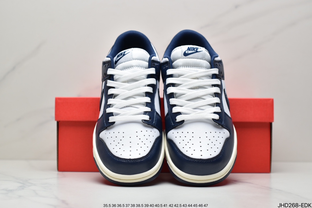 190 公司级耐克Nike SB Dunk Low”Aged Navy”扣篮系列低帮休闲运动滑板板鞋DD1503-115