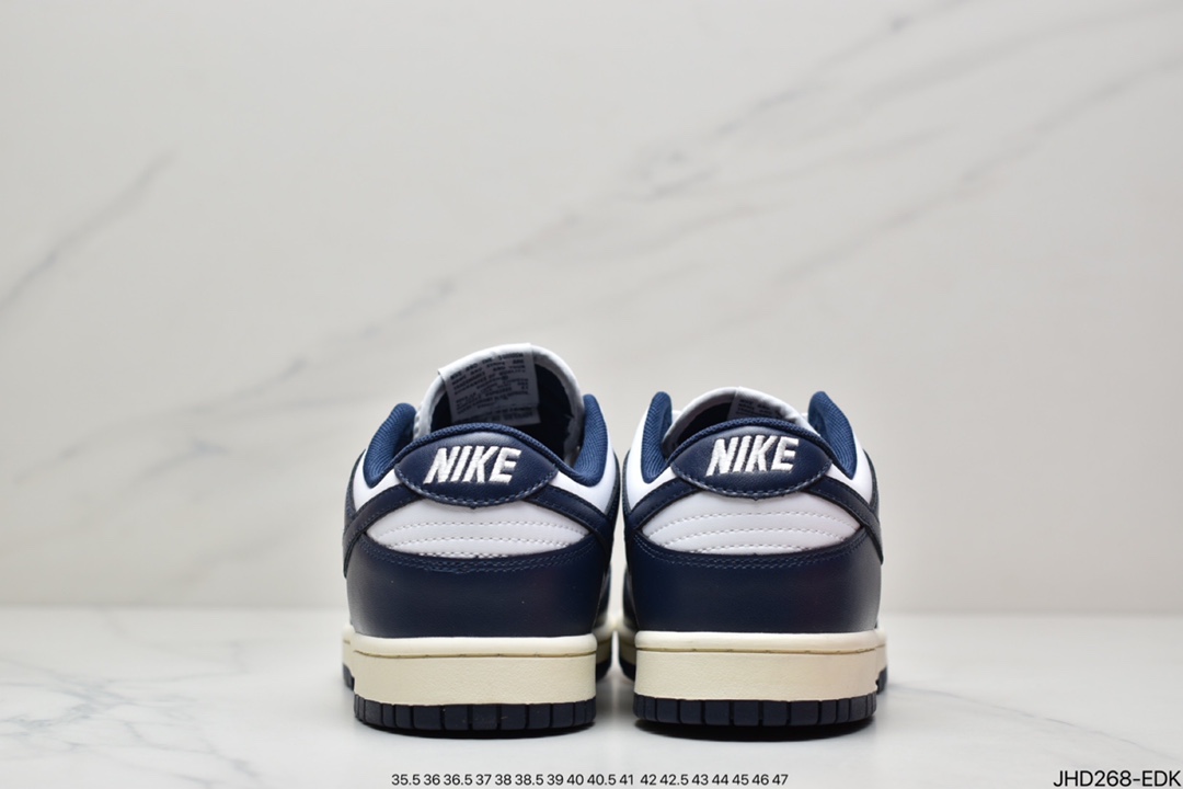 190 公司级耐克Nike SB Dunk Low”Aged Navy”扣篮系列低帮休闲运动滑板板鞋DD1503-115