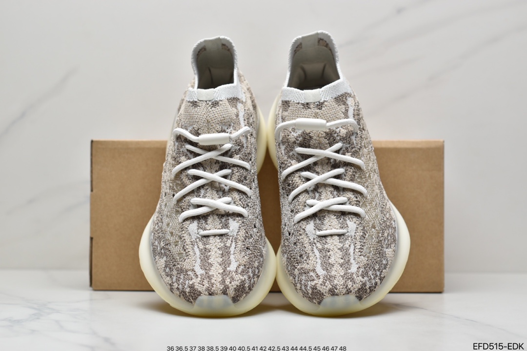 Adidas Originals YEEZY BOOST 380 V1 ”Stone Salt” all-match jogging shoes GZ0473