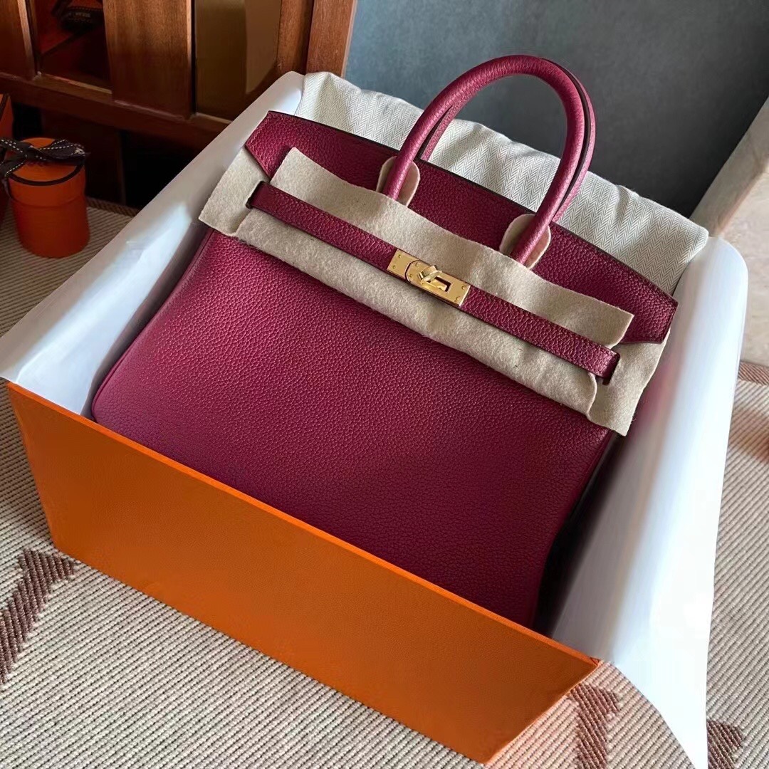 Hermes Birkin Perfect
 Bags Handbags Brick Red Gold Hardware Calfskin Cowhide