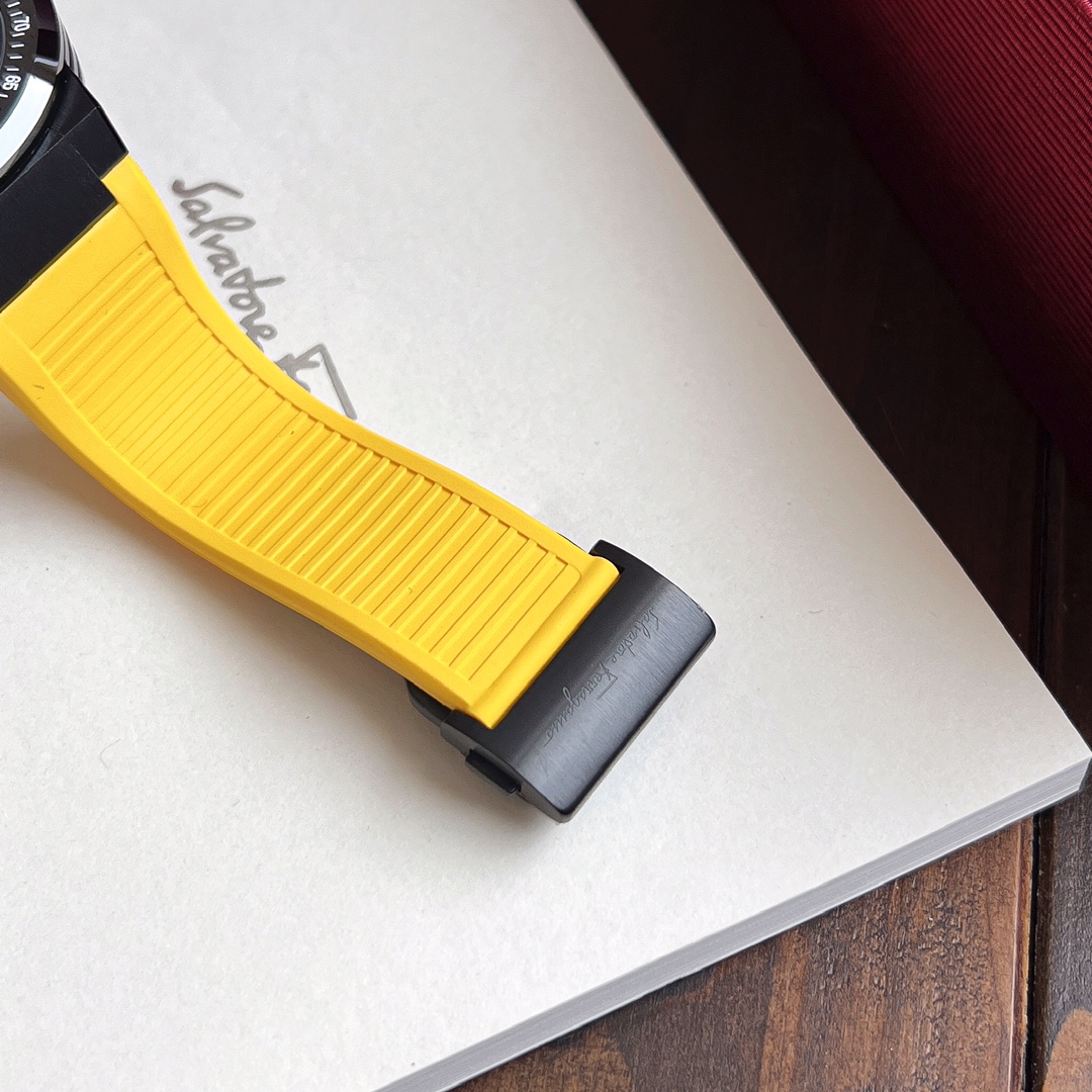 Philagermu F80 Flagship Men’s Watch: 43mm Sapphire-Proof, Waterproof 100m, IP Black Steel Shell - 图片 4