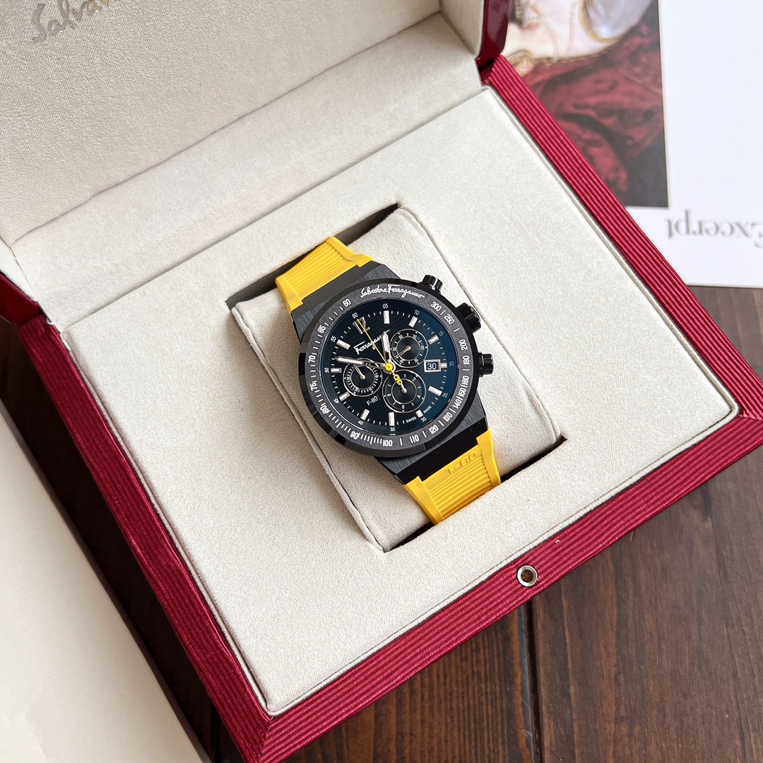 Philagermu F80 Flagship Men’s Watch: 43mm Sapphire-Proof, Waterproof 100m, IP Black Steel Shell - 图片 2