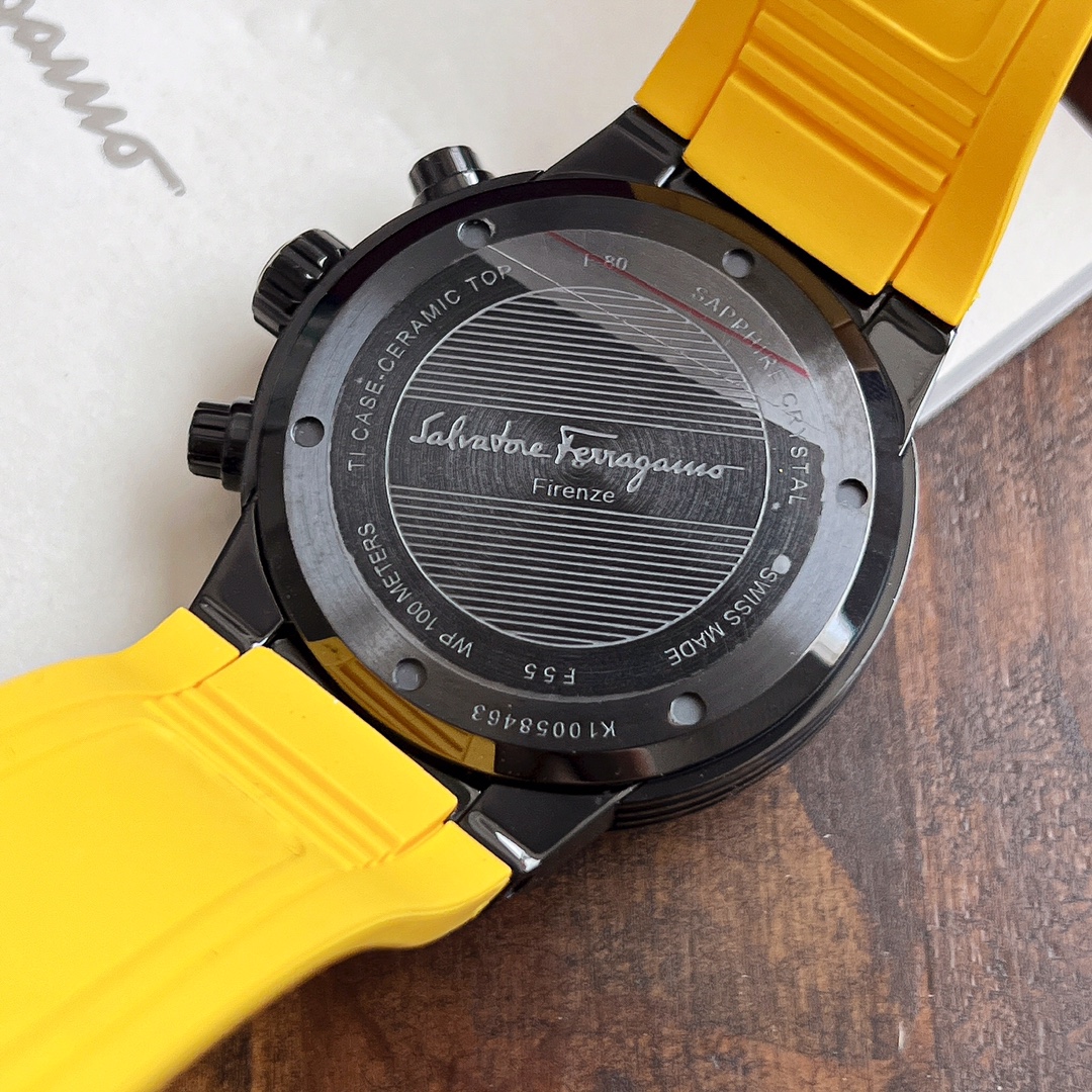Philagermu F80 Flagship Men’s Watch: 43mm Sapphire-Proof, Waterproof 100m, IP Black Steel Shell - 图片 7