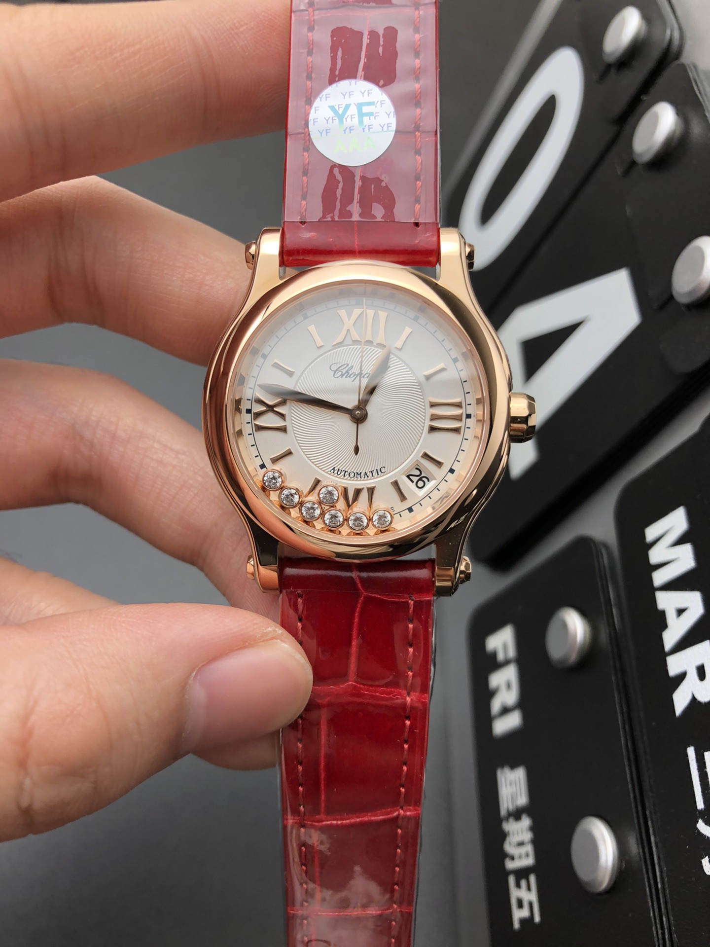 Chopard Happy Diamond envió fotos reales