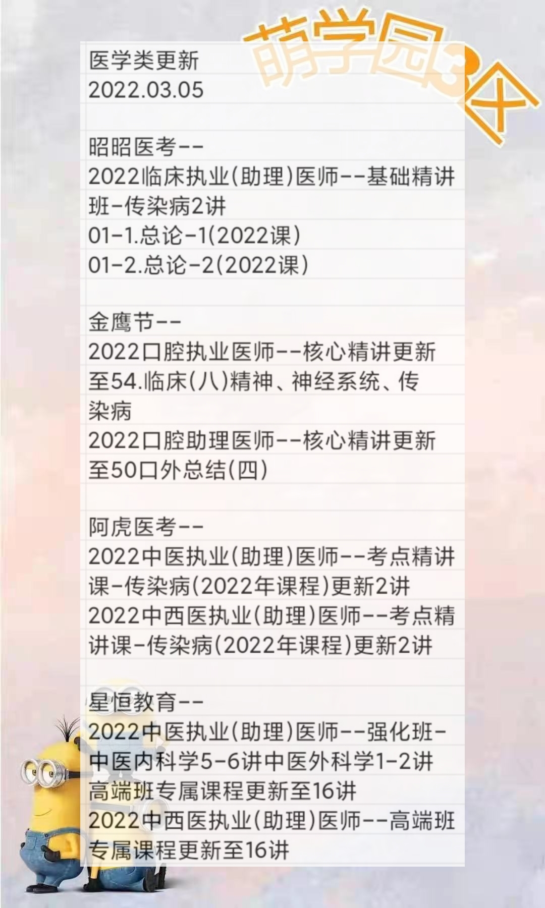 萌学院区03月5号更新?法考类路径:   萌三资