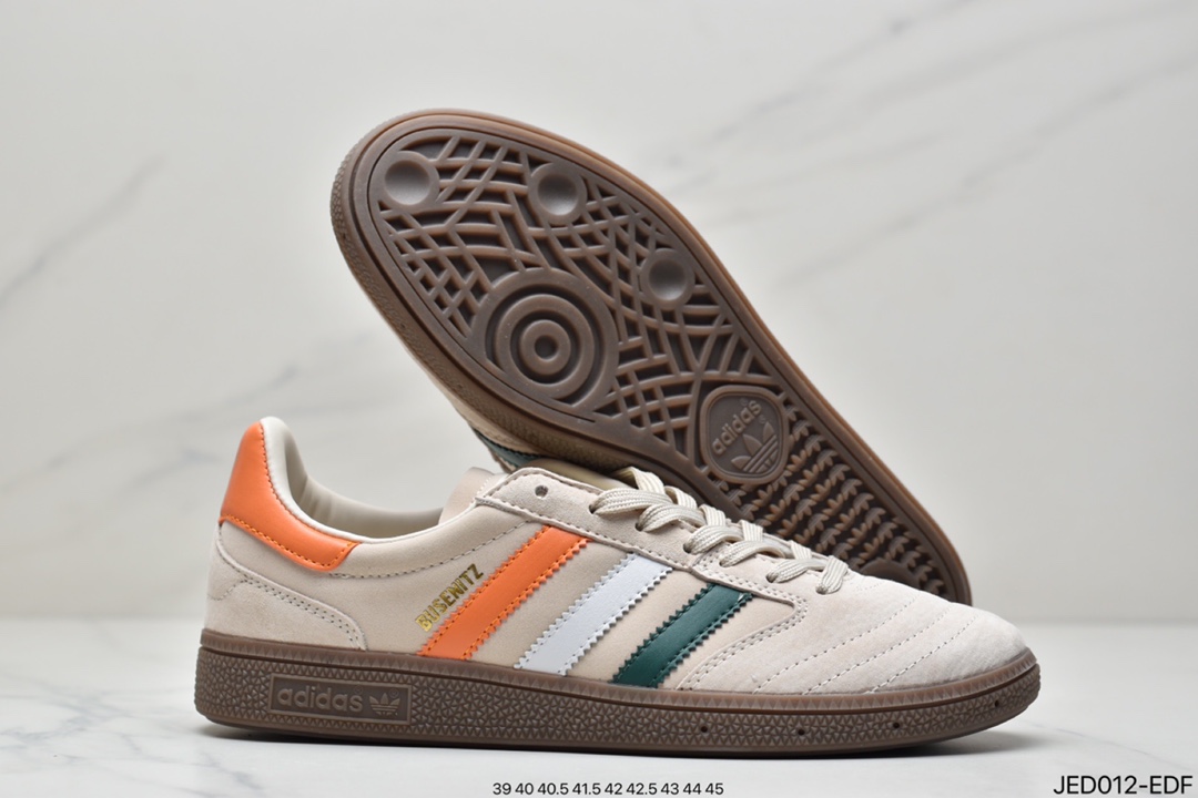 Adidas Originals Busenitz Vintage Dennis Busenitz Collection Classic Retro Low Top Versatile Casual Sports Skateboard Shoe ”Suede Light Grey Cool Blue” FY0461Size: 39 40 40 41 42 42 43 44 45 ID:JED012-EDF