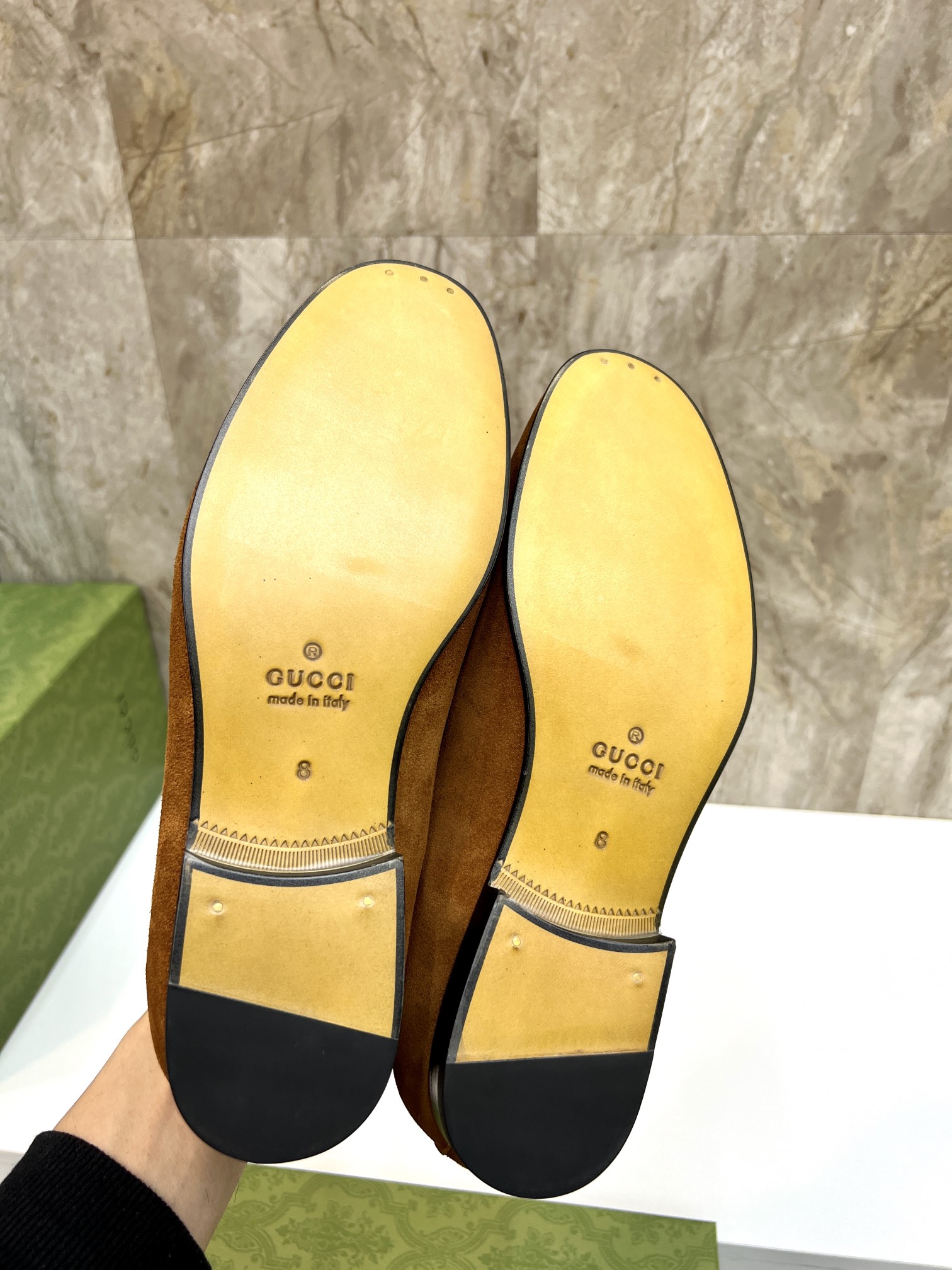 suela de cuero original P440 marca: GUCCI (Gucci) código estándar: código de los hombres 38/44 (45/4