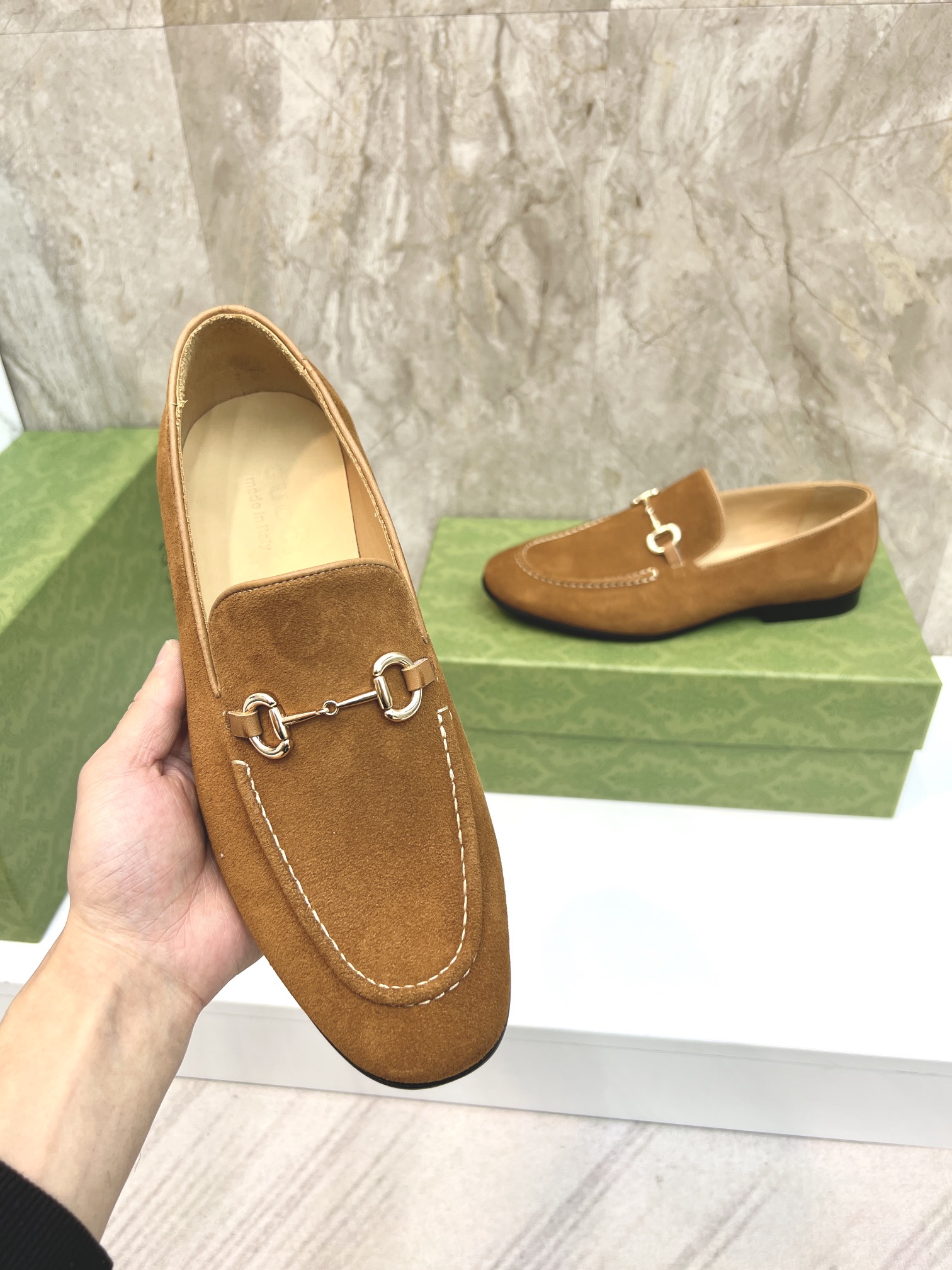 suela de cuero original P440 marca: GUCCI (Gucci) código estándar: código de los hombres 38/44 (45/4