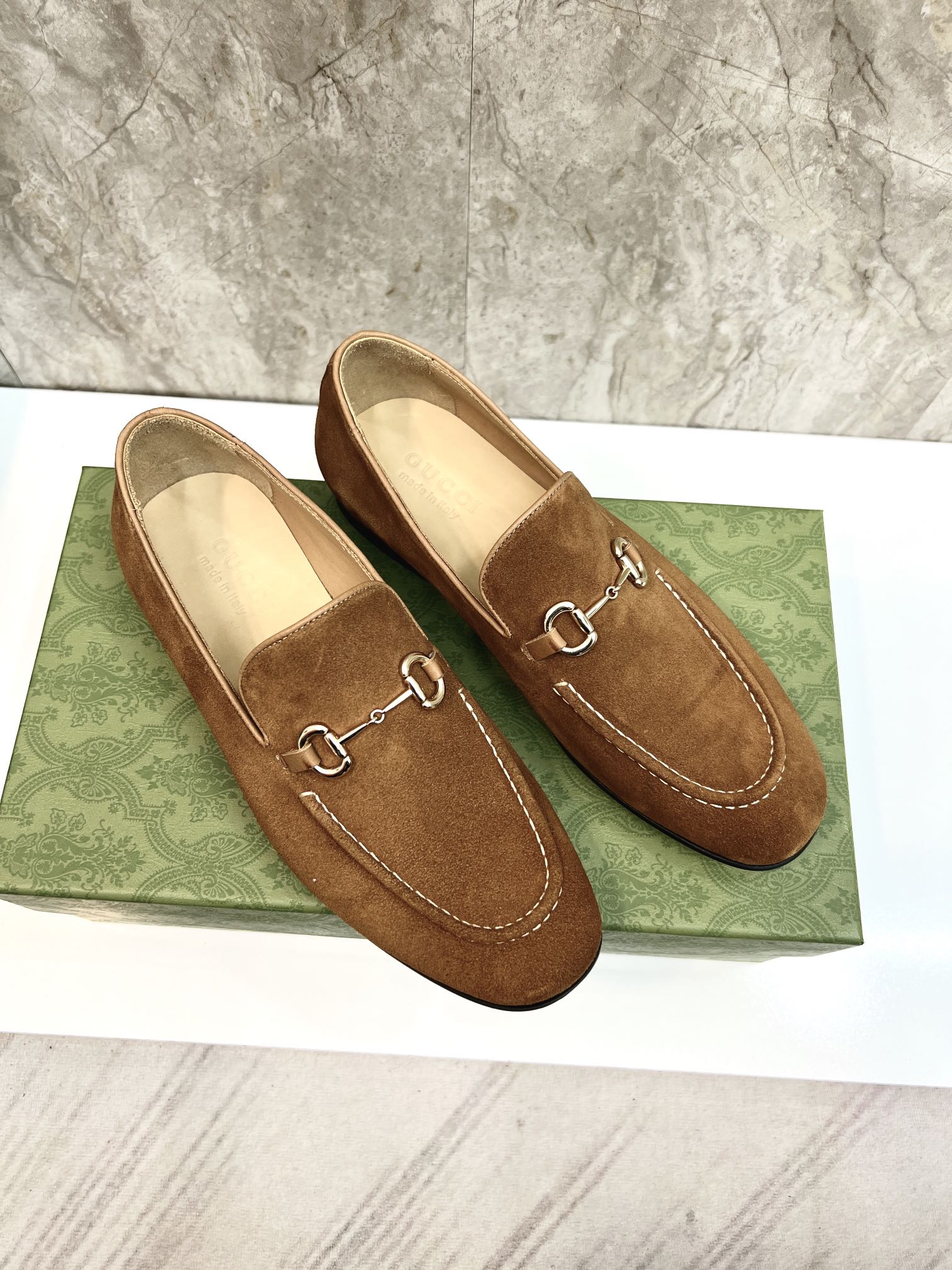suela de cuero original P440 marca: GUCCI (Gucci) código estándar: código de los hombres 38/44 (45/4