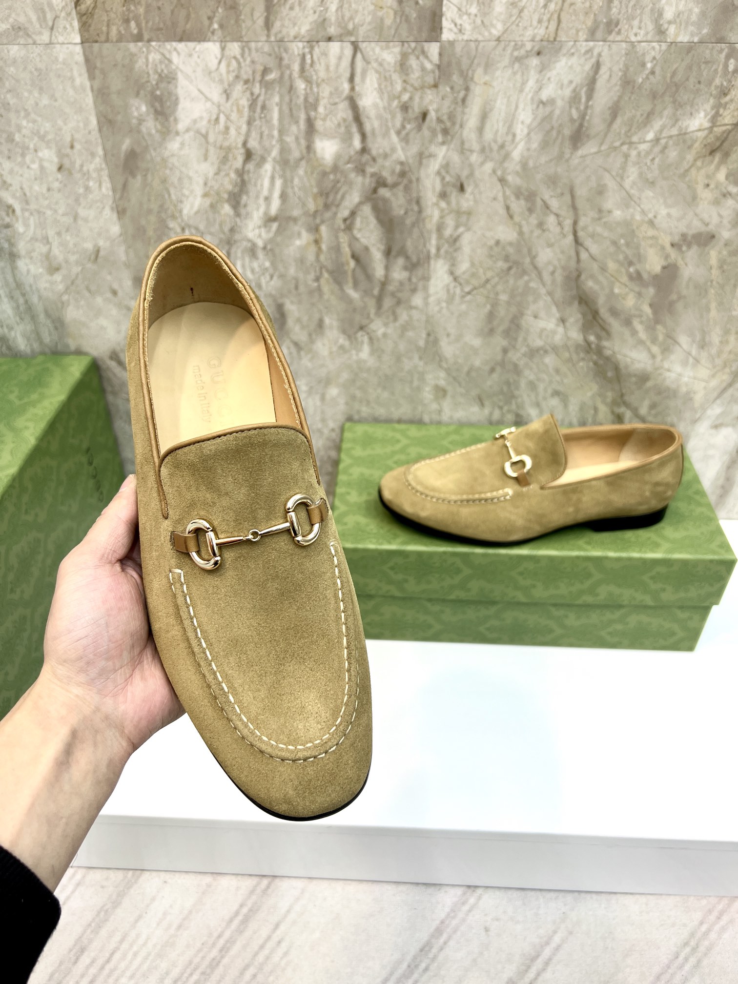 suela de cuero original P440 marca: GUCCI (Gucci) código estándar: código de los hombres 38/44 (45/4
