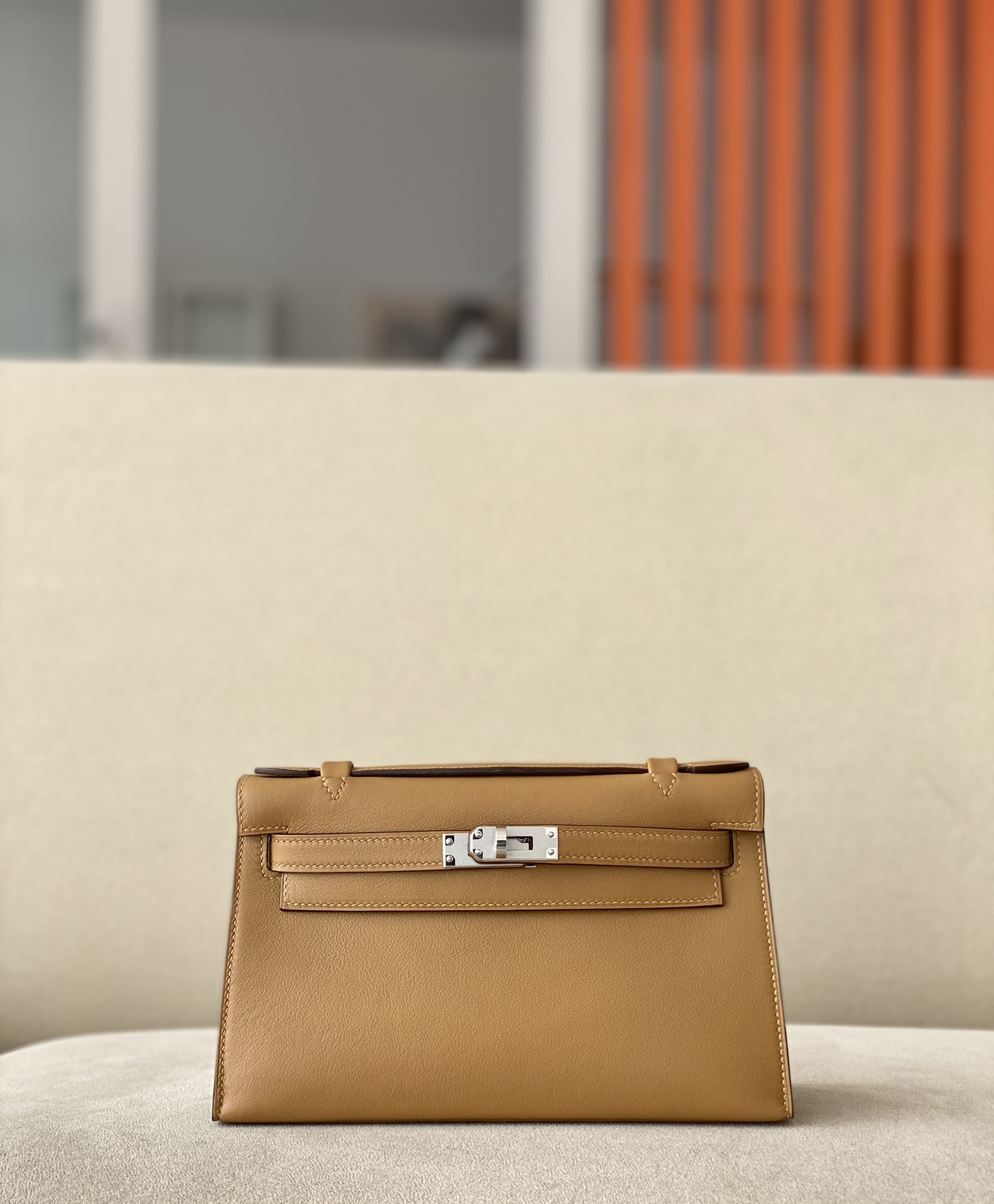 Hermes Kelly 1:1
 Clutches & Pouch Bags Cowhide Mini KL220180
