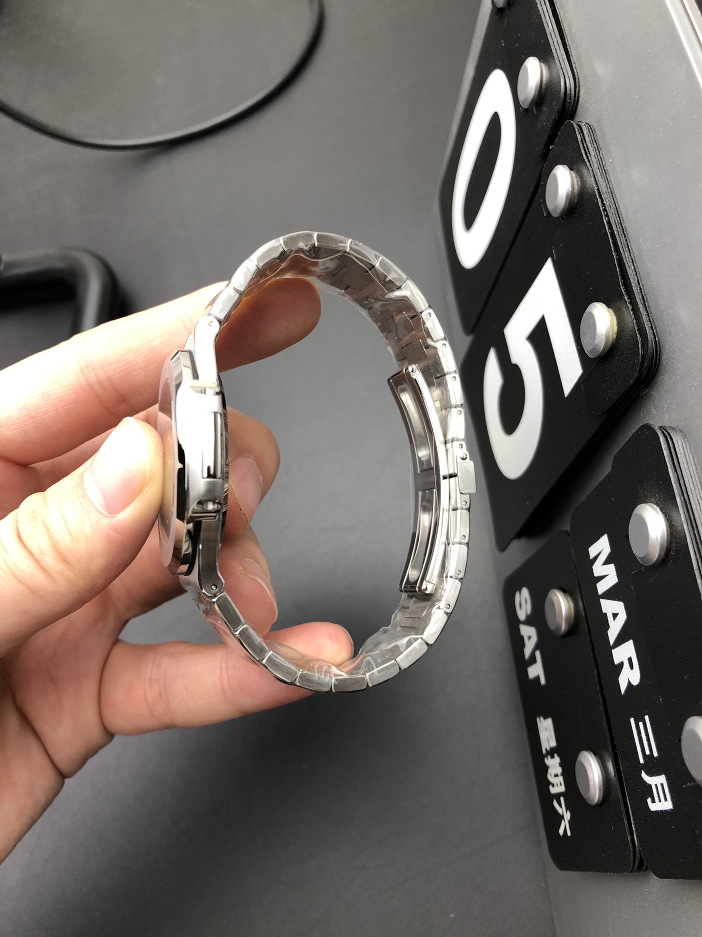 Patek Philippe 3K 蓝灰鹦鹉螺