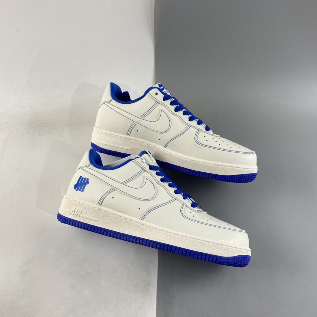 P240 洛杉矶潮牌店限量发售 Undefeated x Nike Air Force 1 Low 米白宝蓝休闲板鞋 UN1570-680