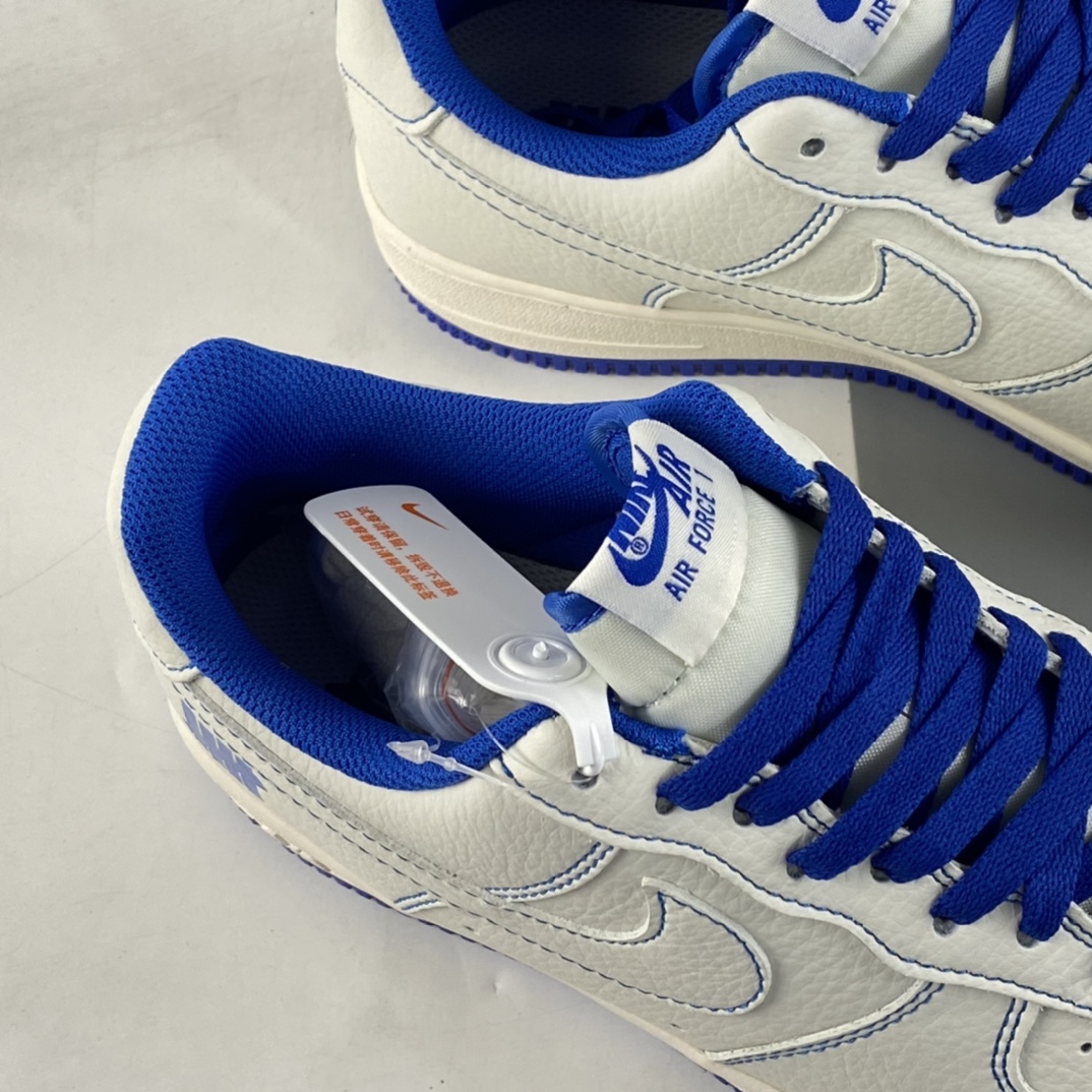 P240 洛杉矶潮牌店限量发售 Undefeated x Nike Air Force 1 Low 米白宝蓝休闲板鞋 UN1570-680