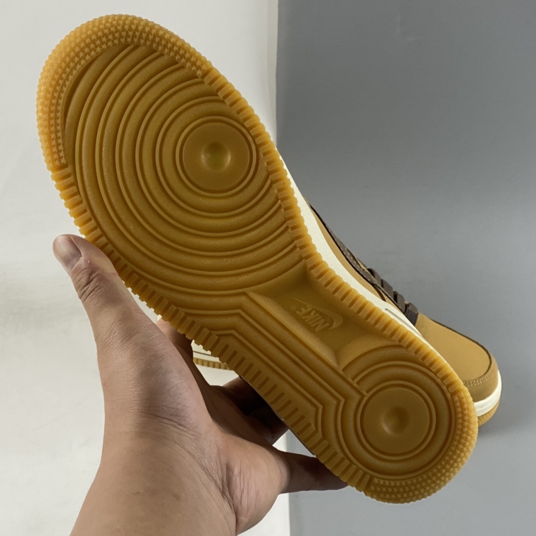 P220 NIKE Air Force 1’07 Low 麦色 空军一号低帮休闲板鞋 309652-721