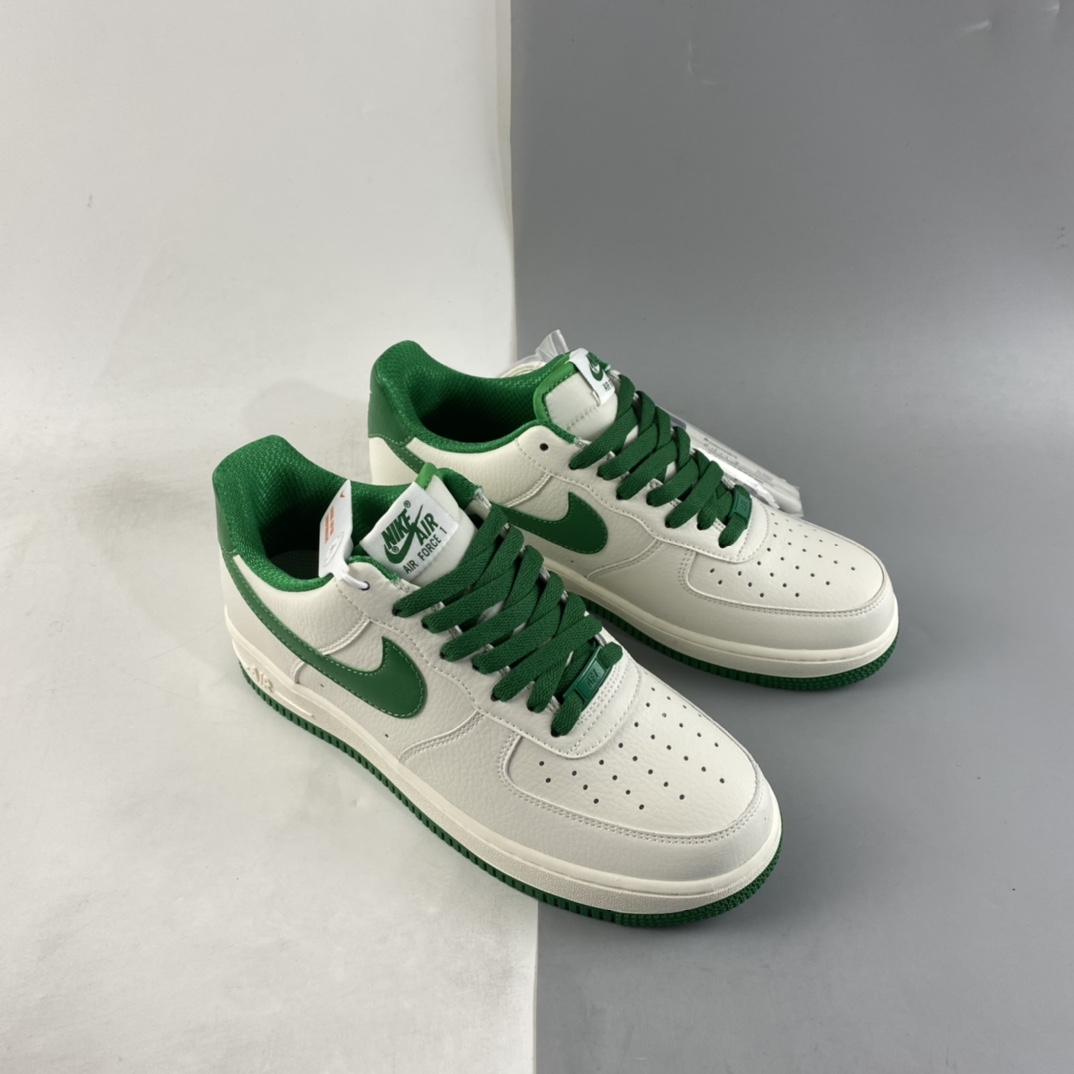 P240 NIKE Air Force 1’07 Low“米绿”配色 空军一号低帮休闲板鞋 TK6369-662