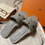 Hermes Buy Shoes Slippers Genuine Leather