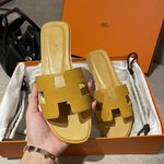 Buy Top High quality Replica
 Hermes Shoes Slippers Genuine Leather