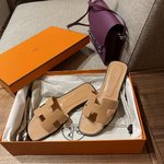 Hermes Shoes Slippers Top Quality
 Genuine Leather